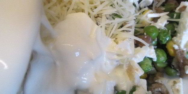 запеканка купол из макарон