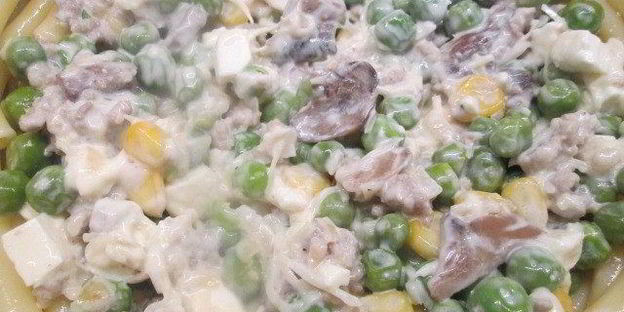 запеканка купол из макарон