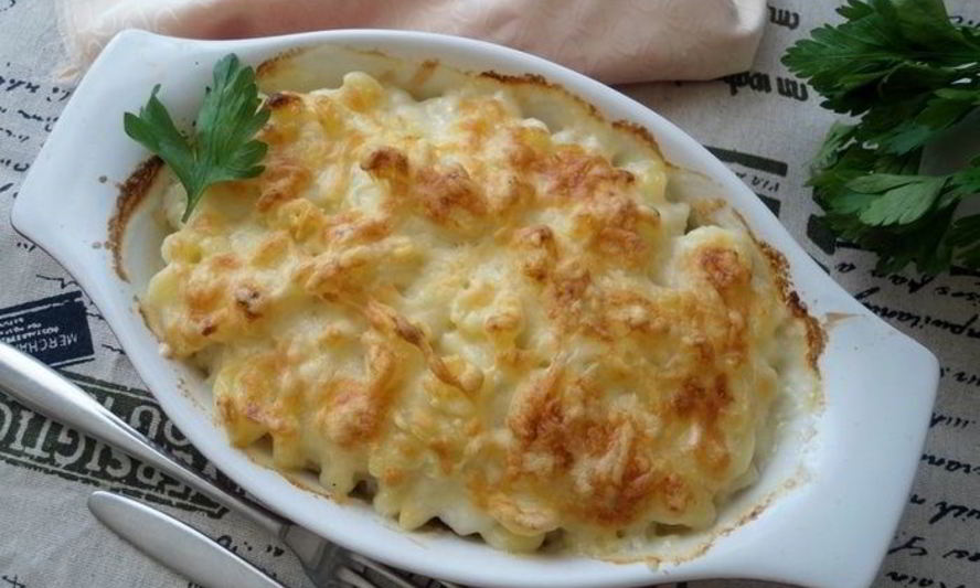 Рецепт запеканки макчиз с курицей