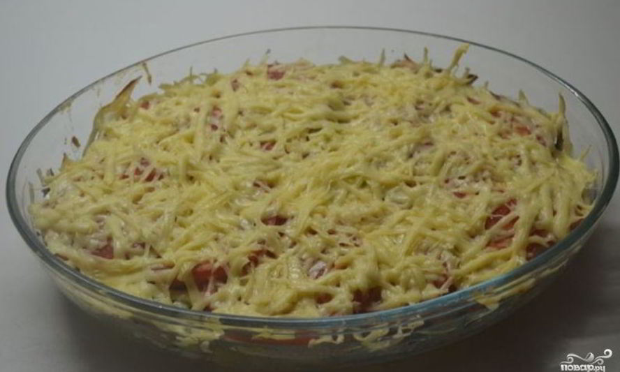 Рецепт запеканки под соусом бешамель