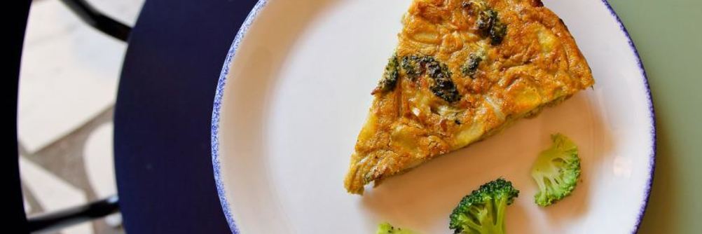 Запеканка с брокколи