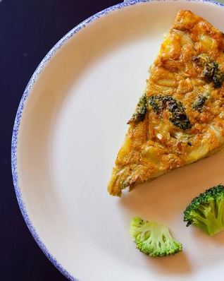 Запеканка с брокколи