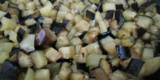 запеканка с фаршем и баклажанами