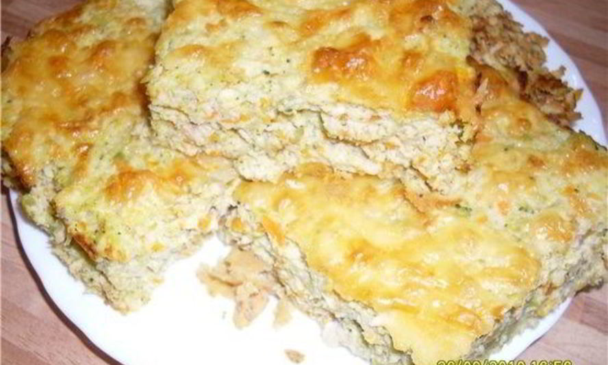 Рецепт запеканки с куриным филе, овощами и фасолью