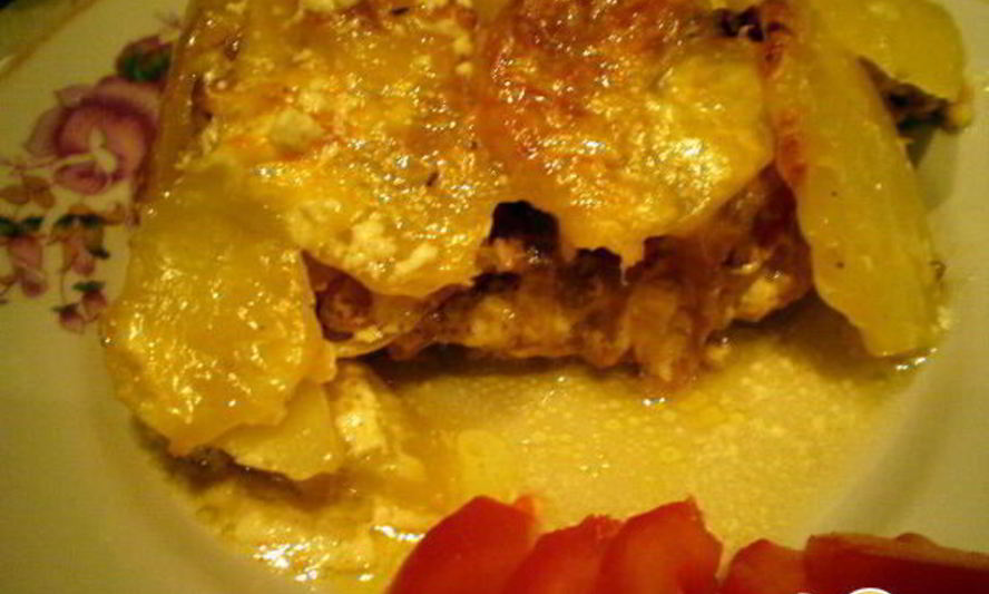 Рецепт запеканки с курицей и овощами