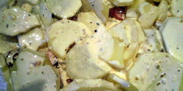 запеканка с курицей и овощами