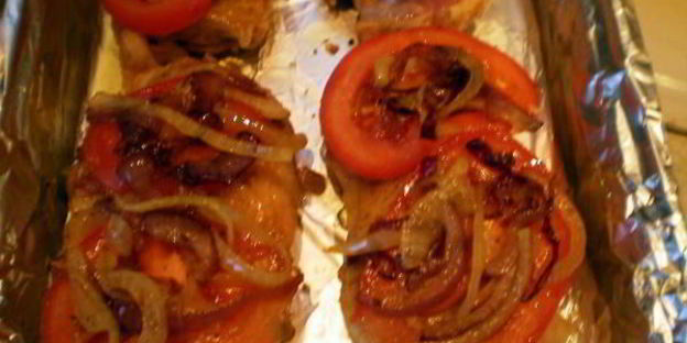 запеканка с курицей и овощами