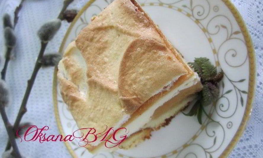 Рецепт запеканки с персиками