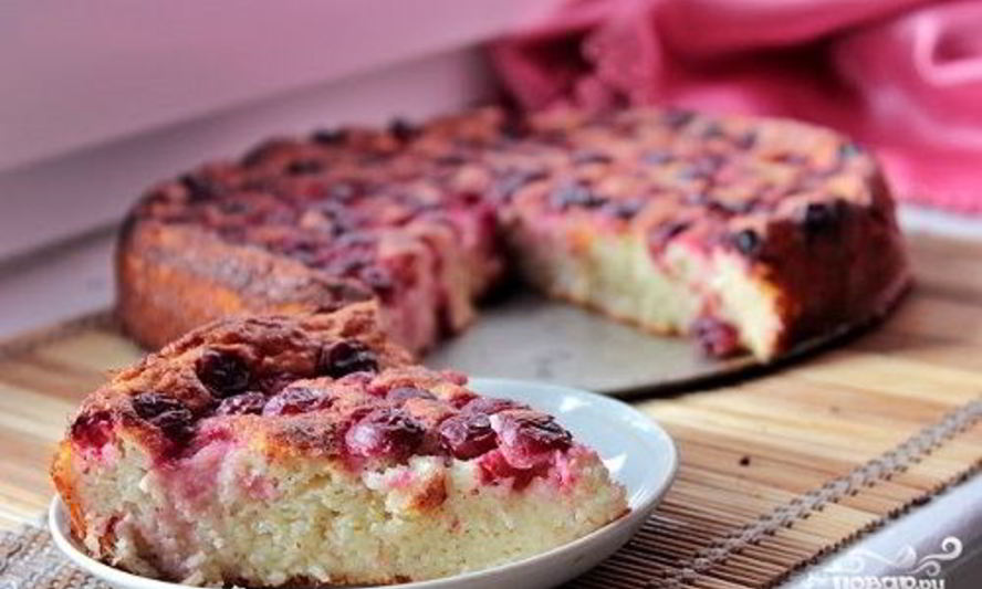 Рецепт запеканки с вишней в мультиварке