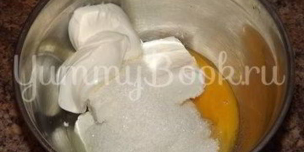 запеканка творожная трехслойная