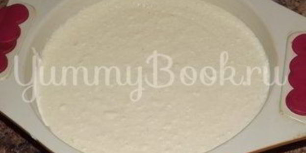 запеканка творожная трехслойная