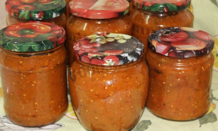 Рецепт баклажановой икры на зиму бабусина