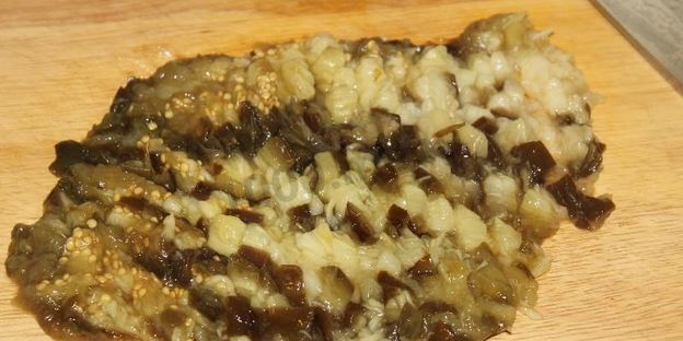 баклажановая икра на зиму бабусина