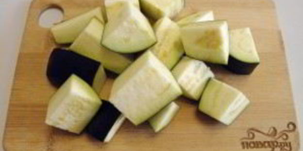 баклажаны кусочками на зиму