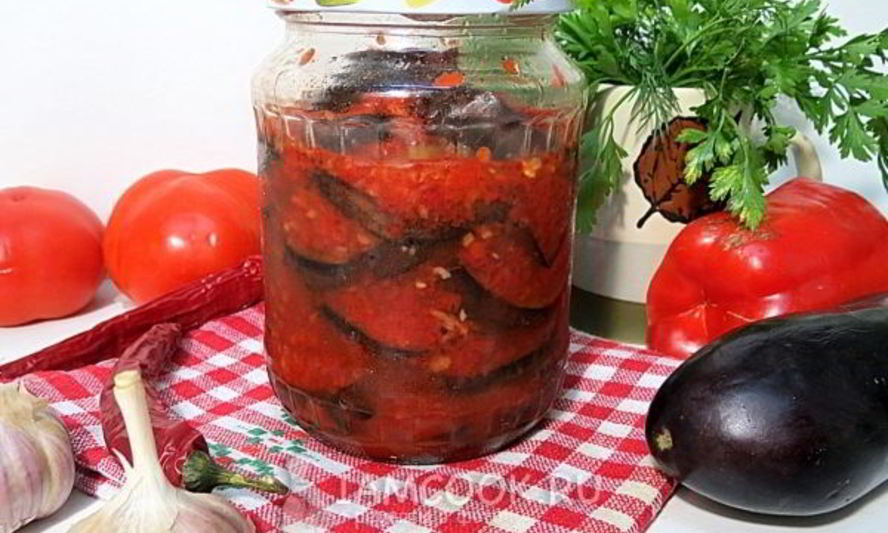 Рецепт баклажанов острых жареных на зиму