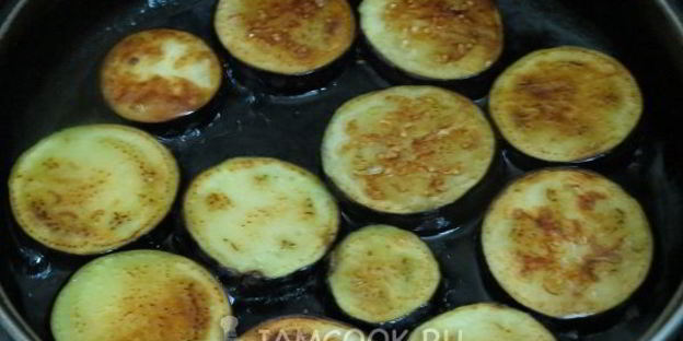 баклажаны острые жареные на зиму