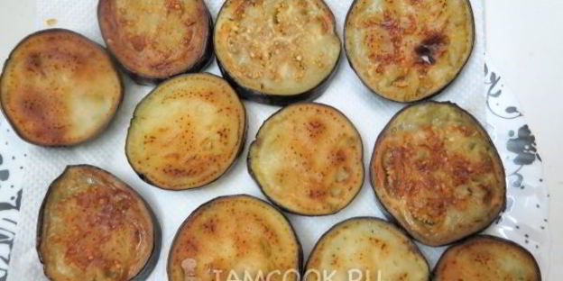 баклажаны острые жареные на зиму