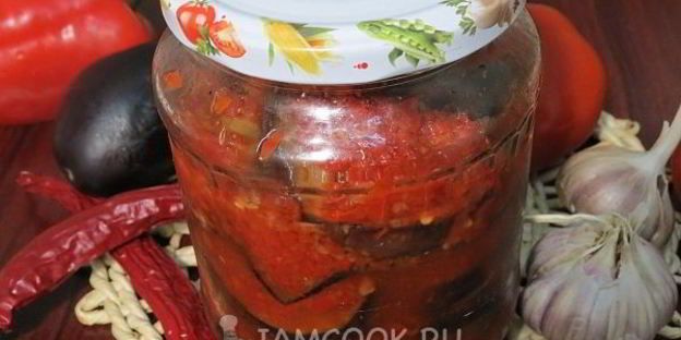 баклажаны острые жареные на зиму