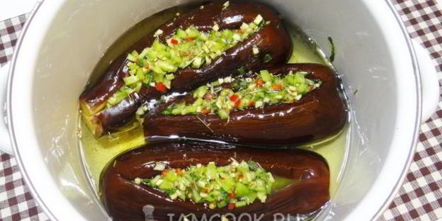 баклажаны по-армянски на зиму