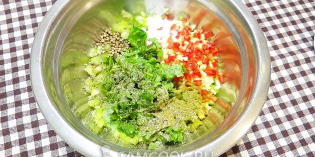 баклажаны по-армянски на зиму