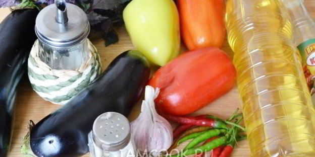 баклажаны по-грузински на зиму