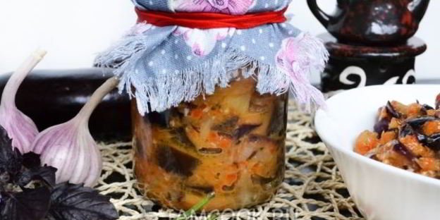 баклажаны по-грузински на зиму