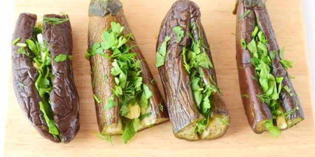 баклажаны соленые на зиму