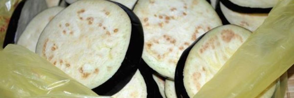 Баклажаны замороженные на зиму