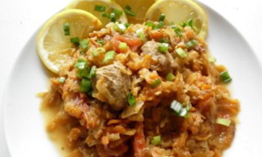 Рецепт бигуса по-польски с мясом и квашеной капустой