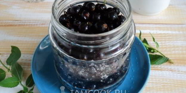 черная смородина в собственном соку на зиму