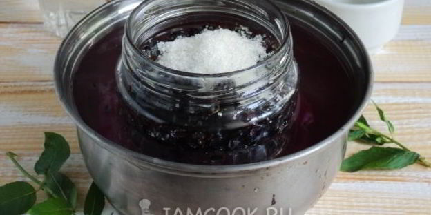 черная смородина в собственном соку на зиму