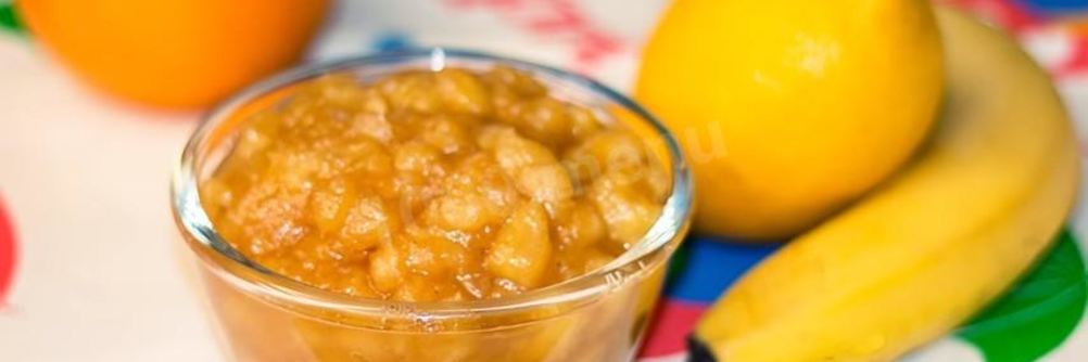 Банановый джем