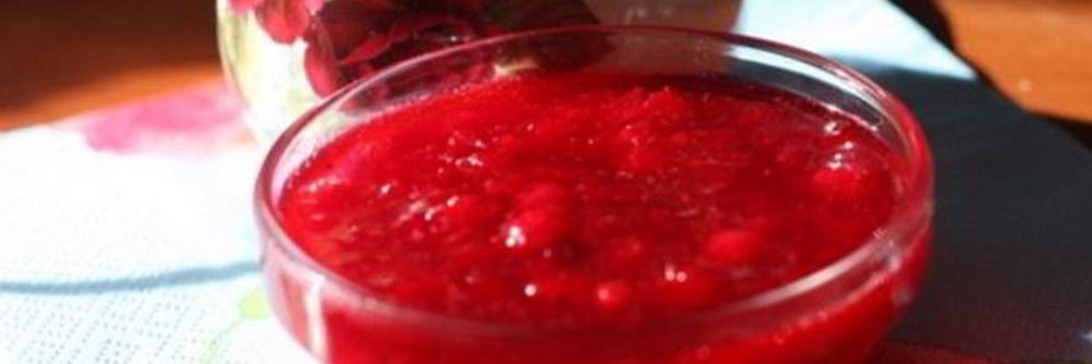 Брусничный джем