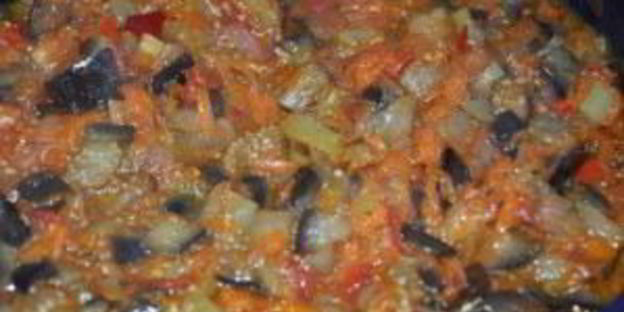 фасоль по-монастырски с овощами на зиму