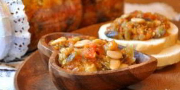 фасоль по-монастырски с овощами на зиму