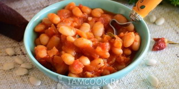 фасоль в томатном соке на зиму