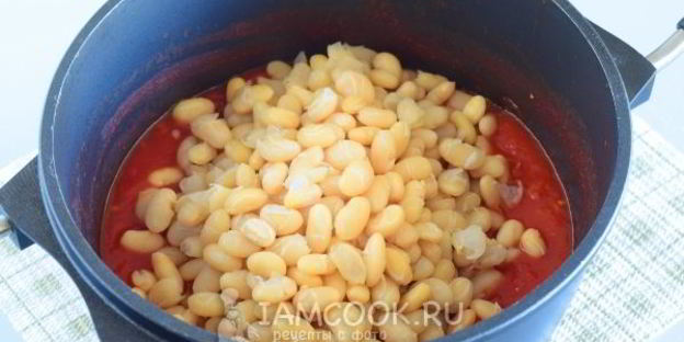 фасоль в томатном соке на зиму