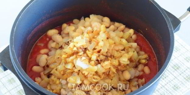 фасоль в томатном соке на зиму