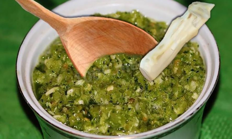 Рецепт горлодера из зеленых помидор на зиму