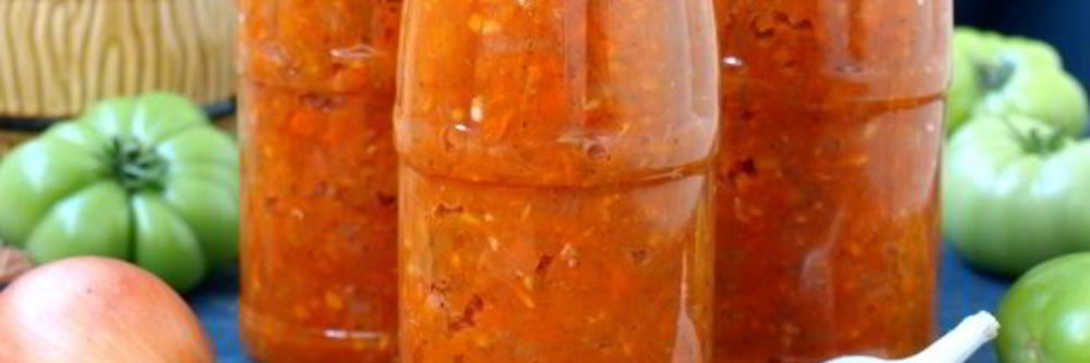 Икра из зеленых помидоров на зиму