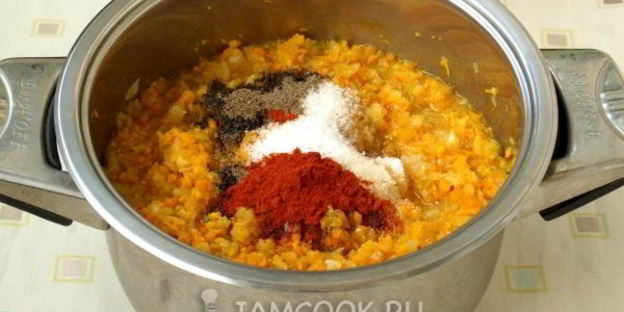 икра из зеленых помидоров на зиму