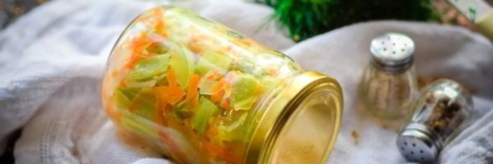 Кабачки с луком и морковью на зиму