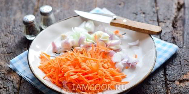 кабачки с луком и морковью на зиму