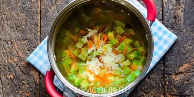 кабачки с луком и морковью на зиму