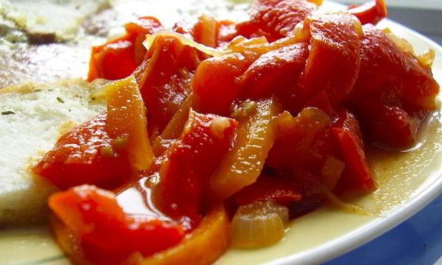 Рецепт кабачков с помидорами на зиму