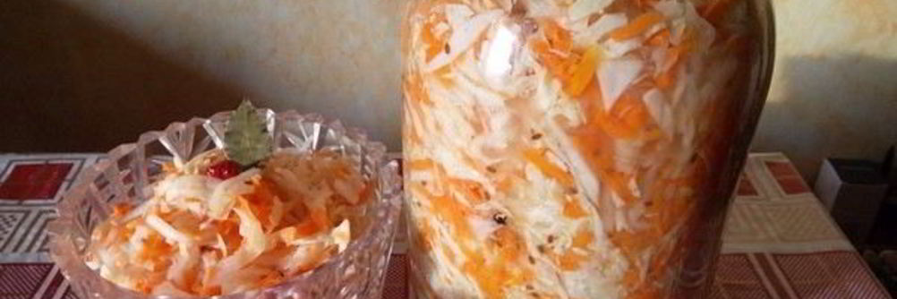 Капуста белокочанная квашеная