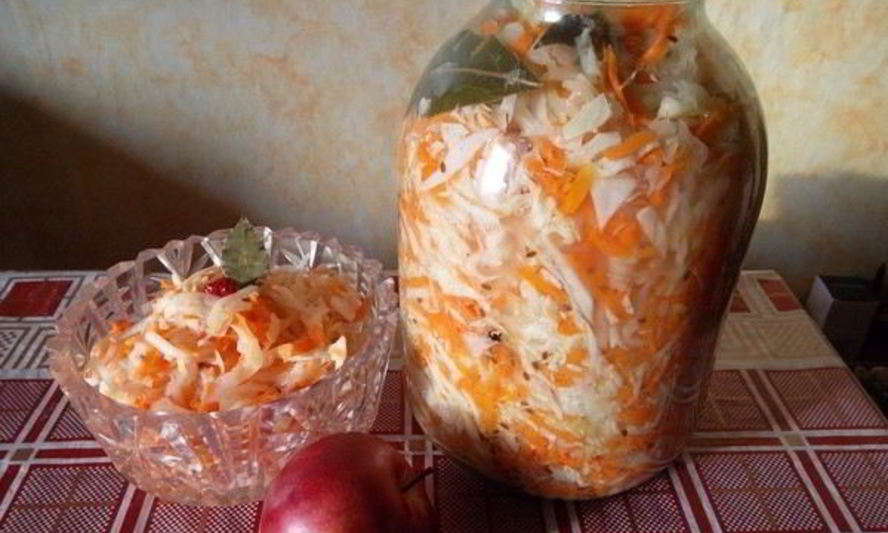 Рецепт капусты белокочанной квашеной
