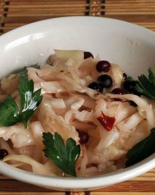 Капуста белокочанная по-корейски на зиму