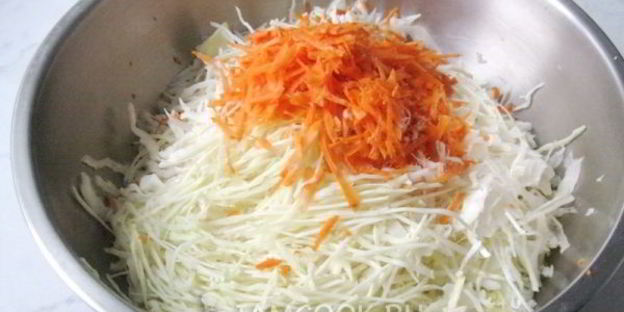 капуста квашеная с хреном и морковью
