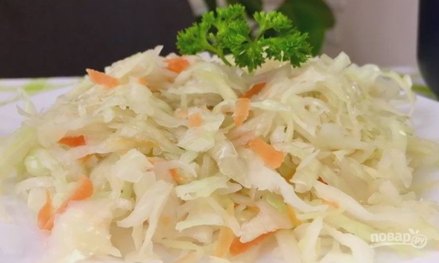 Рецепт хрустящей квашеной капусты